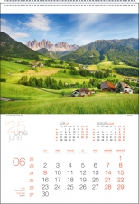 Calendar perete PEISAJE