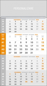 Calendar de perete TRIPTIC SPECIAL