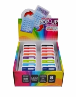 Calculator OFFICE BOX silicon Pop-Up 8 digiti 