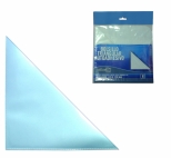 Coltar triunghiular autoadeziv transparent  dimensiune 17 x 17cm