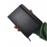 Notebook A5 PREMIUM, imitatie piele culoare BLEUMARIN