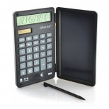 Calculatoar OFFICE BOX Stiintific, 12 Digits  Pliabil cu Tableta LCD pentru scris de mana