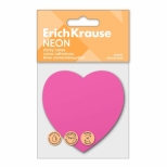 Stick Notes hartie HEART NEON 50 de coli culoare PINK