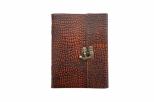 Jurnal Vintage dimensiune 20 x 15 cm coperti piele naturala