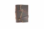 Jurnal Vintage dimensiune 17.5 x 12.5 cm coperti piele naturala