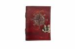 Jurnal Vintage dimensiune 17.5 x 12.5 cm coperti piele naturala