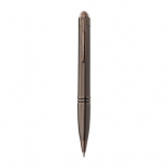 Pix Coffee Rudraksha cu mecanism prin rasucire, mina tip Parker, culoare albastru, varf din otel inoxidabil de 0,6 mm
