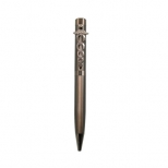 Pix Doctor Coffee cu mecanism prin rasucire, mina tip Parker, culoare albastru, varf din otel inoxidabil de 0,6 mm