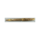 Roller Divine cu mecanism prin rasucire, mina tip Parker, culoare albastru, varf din otel inoxidabil de 0,6 mm