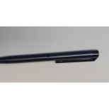 Roller Plain Slim cu mecanism prin tragerea capacului, mina albastra, varf din otel inoxidabil de 0,7 mm