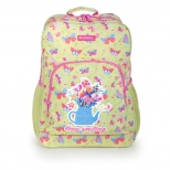 Ghiozdan Bouquet cu 2 compartimente, dimensiune 32x44x15 cm 23.5L