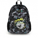 Ghiozdan Score cu 3 compartimente,  dimensiune 32x44x18 cm 21L