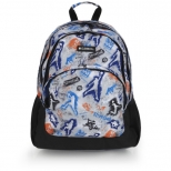 Ghiozdan Freedom cu 3 compartimente,  dimensiune 32x44x18 cm 21L