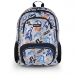 Ghiozdan Freedom cu 2 compartimente, dimensiune 34x46x20 cm 29L