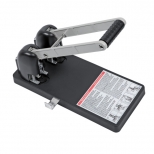 Perforator de mare capacitate, pentru 150 de pagini. Mecanism metalic, corp metalic.  